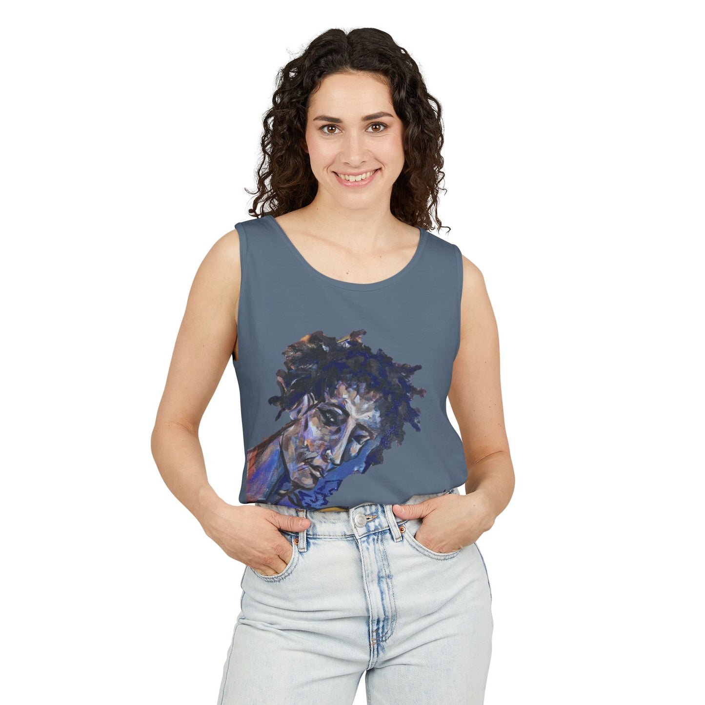 Artistic Unisex Tank Top | Music Vibes | Gift for Artists | Summer Fashion | Cool Summer Outfit | Unique Graphic Tee