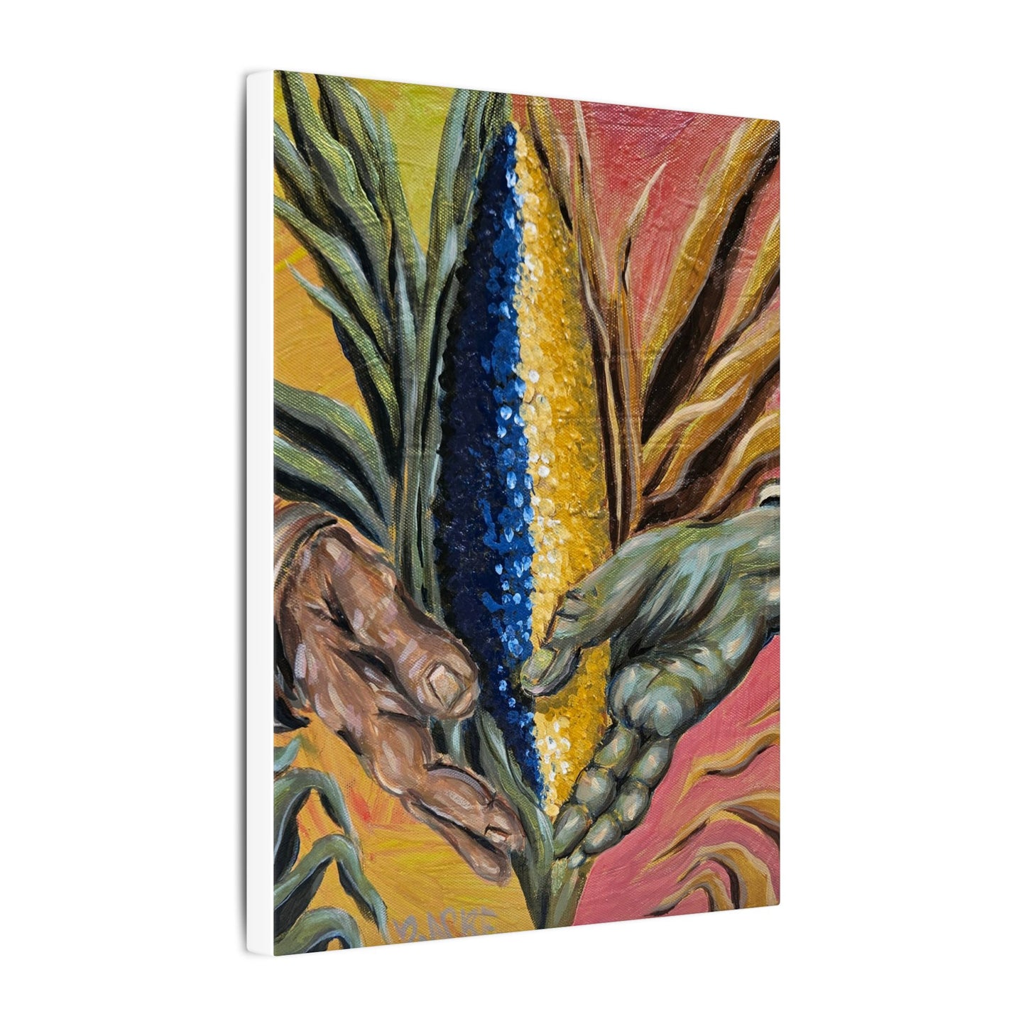 Human Union. Matte Canvas, Stretched, 0.75" (Multi-Size)