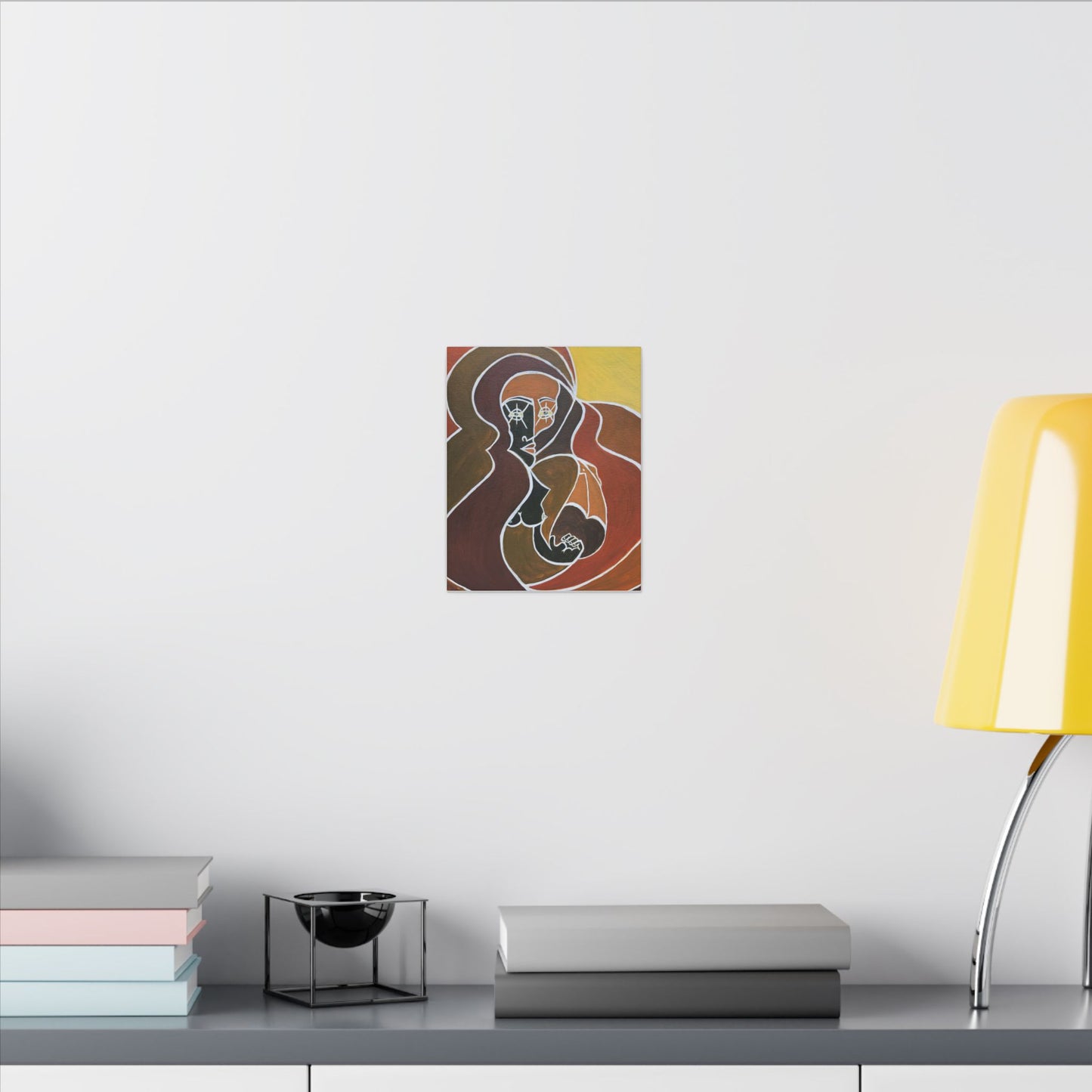 Awaking Angelique. Artistic Matte Canvas Print - Modern Abstract Wall Art, Home Decor, Unique Gift, Gallery Style