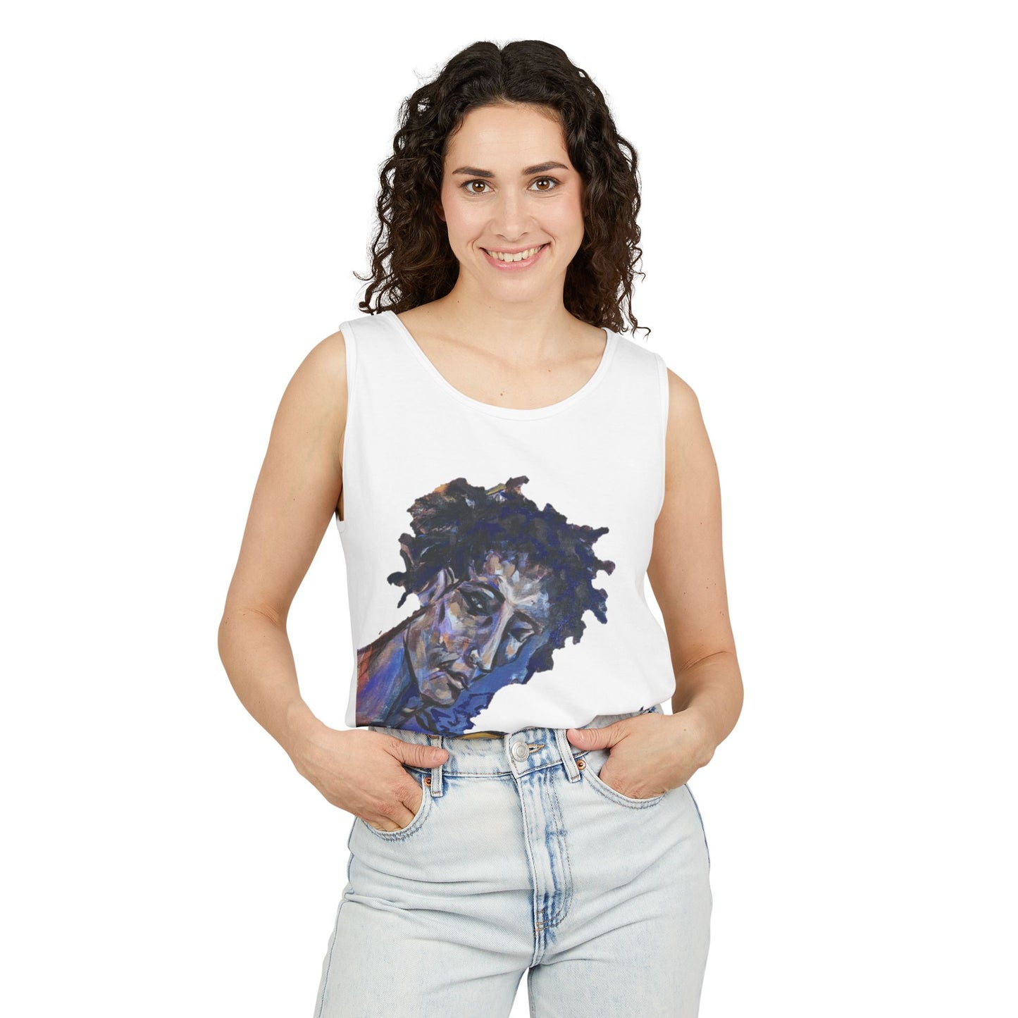 Artistic Unisex Tank Top | Music Vibes | Gift for Artists | Summer Fashion | Cool Summer Outfit | Unique Graphic Tee
