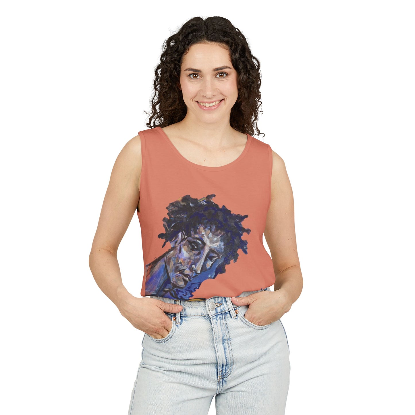 Artistic Unisex Tank Top | Music Vibes | Gift for Artists | Summer Fashion | Cool Summer Outfit | Unique Graphic Tee