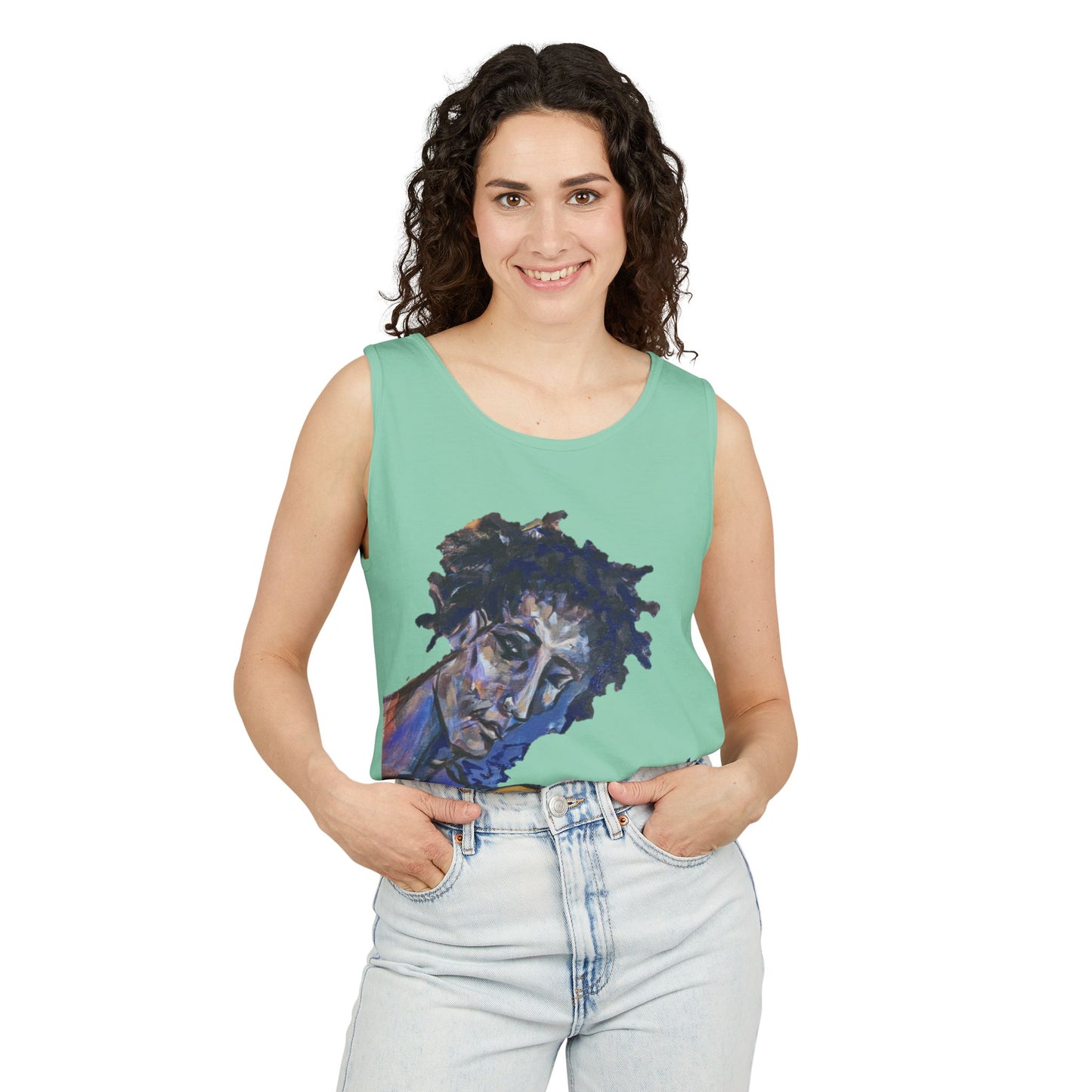 Artistic Unisex Tank Top | Music Vibes | Gift for Artists | Summer Fashion | Cool Summer Outfit | Unique Graphic Tee