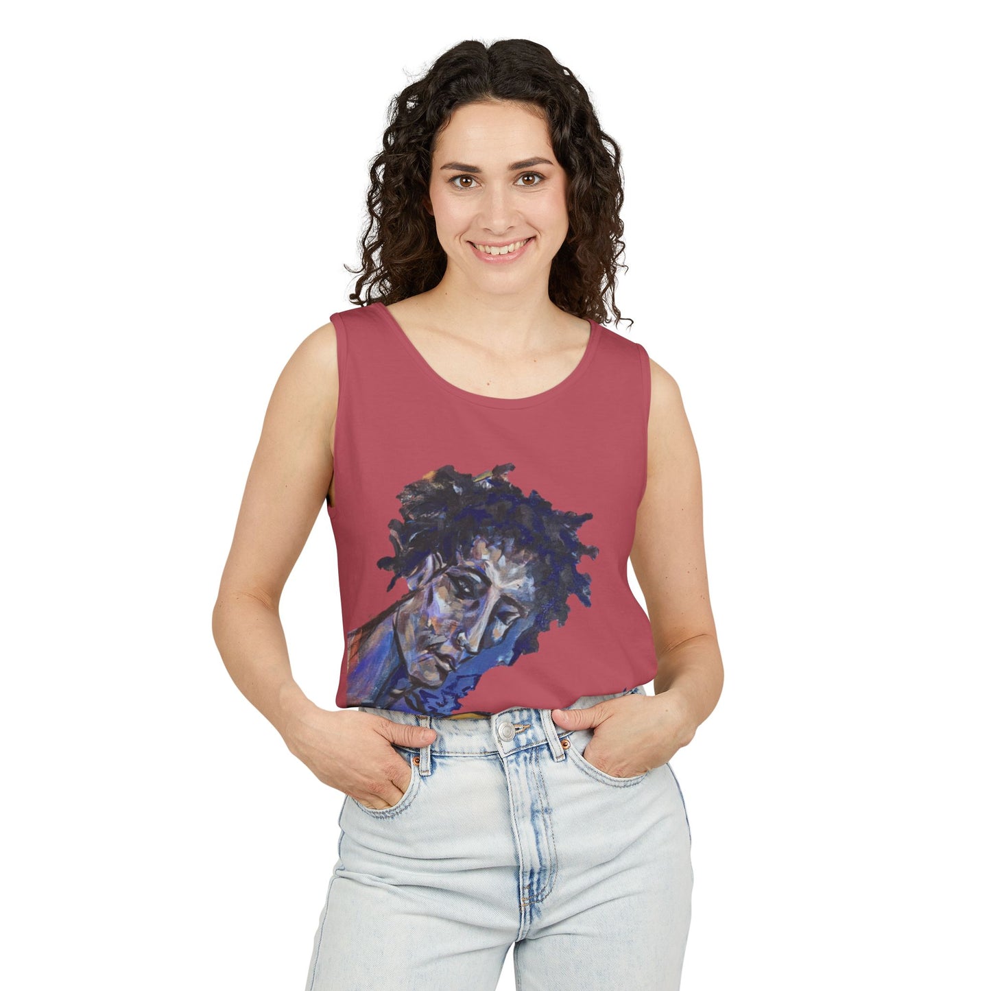 Artistic Unisex Tank Top | Music Vibes | Gift for Artists | Summer Fashion | Cool Summer Outfit | Unique Graphic Tee