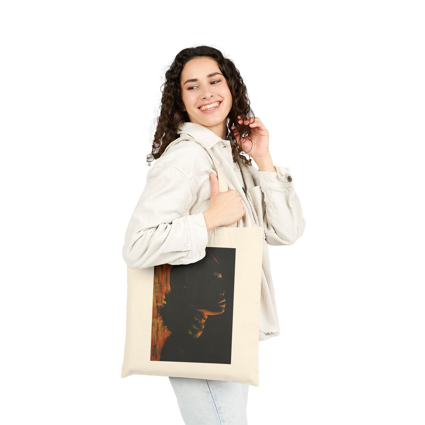 Artistic Cotton Canvas Tote Bag with Unique Designs, Ideal for Everyday Use, Gift for Art Lovers, Eco-Friendly and Stylish Shopping Bag