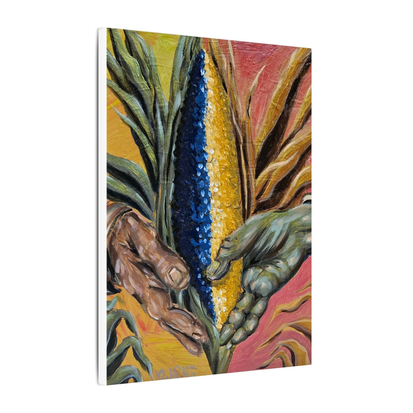 Human Union. Matte Canvas, Stretched, 0.75" (Multi-Size)