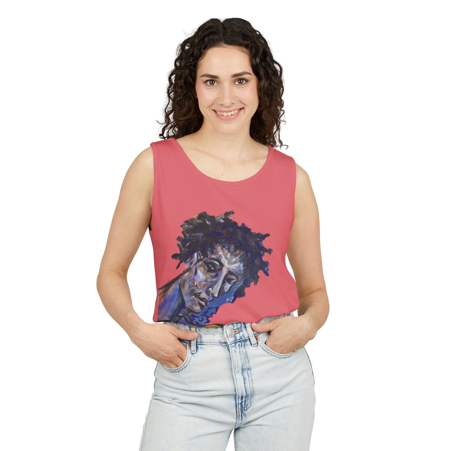 Artistic Unisex Tank Top | Music Vibes | Gift for Artists | Summer Fashion | Cool Summer Outfit | Unique Graphic Tee