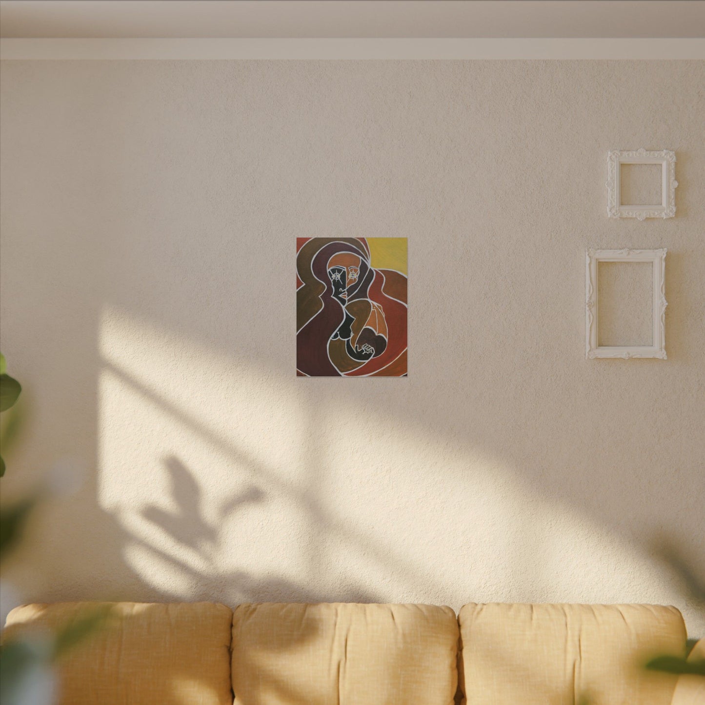 Awaking Angelique. Artistic Matte Canvas Print - Modern Abstract Wall Art, Home Decor, Unique Gift, Gallery Style