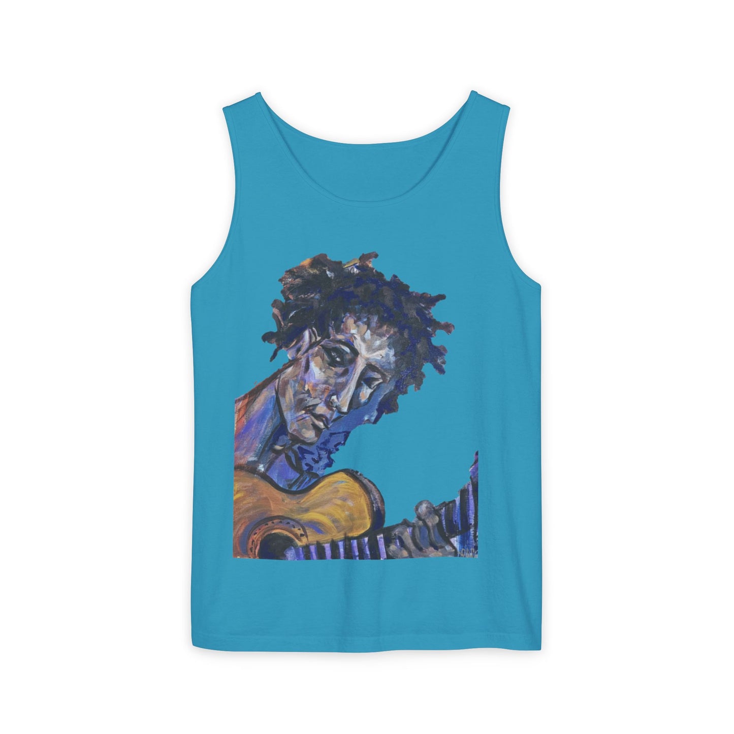 Artistic Unisex Tank Top | Music Vibes | Gift for Artists | Summer Fashion | Cool Summer Outfit | Unique Graphic Tee