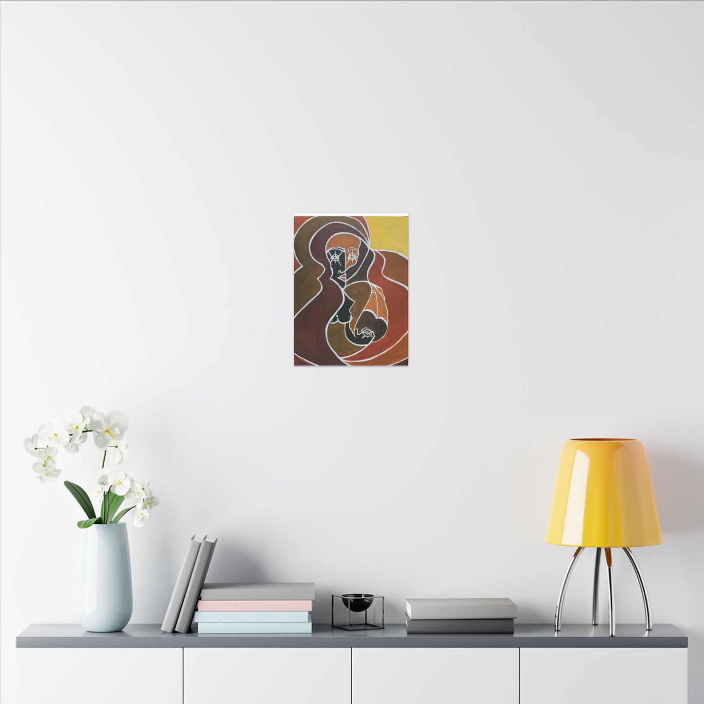 Awaking Angelique. Artistic Matte Canvas Print - Modern Abstract Wall Art, Home Decor, Unique Gift, Gallery Style