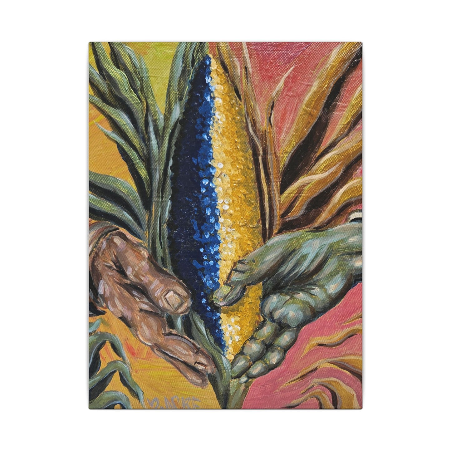 Human Union. Matte Canvas, Stretched, 0.75" (Multi-Size)