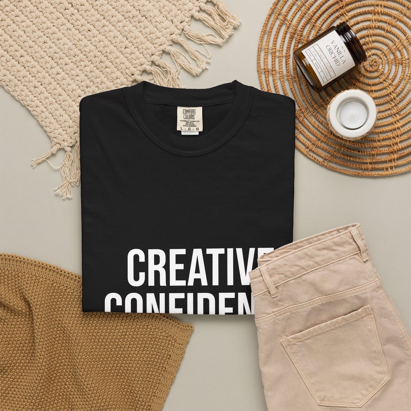 Creative Confidence - DOOM Unisex Garment-Dyed T-shirt
