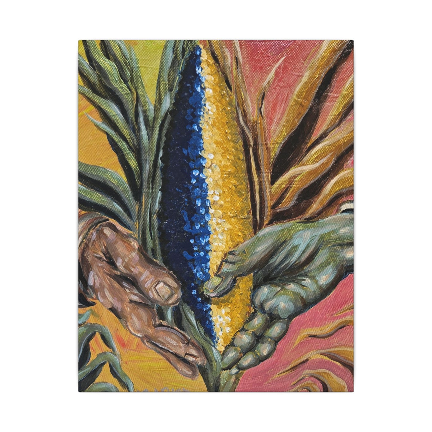 Human Union. Matte Canvas, Stretched, 0.75" (Multi-Size)