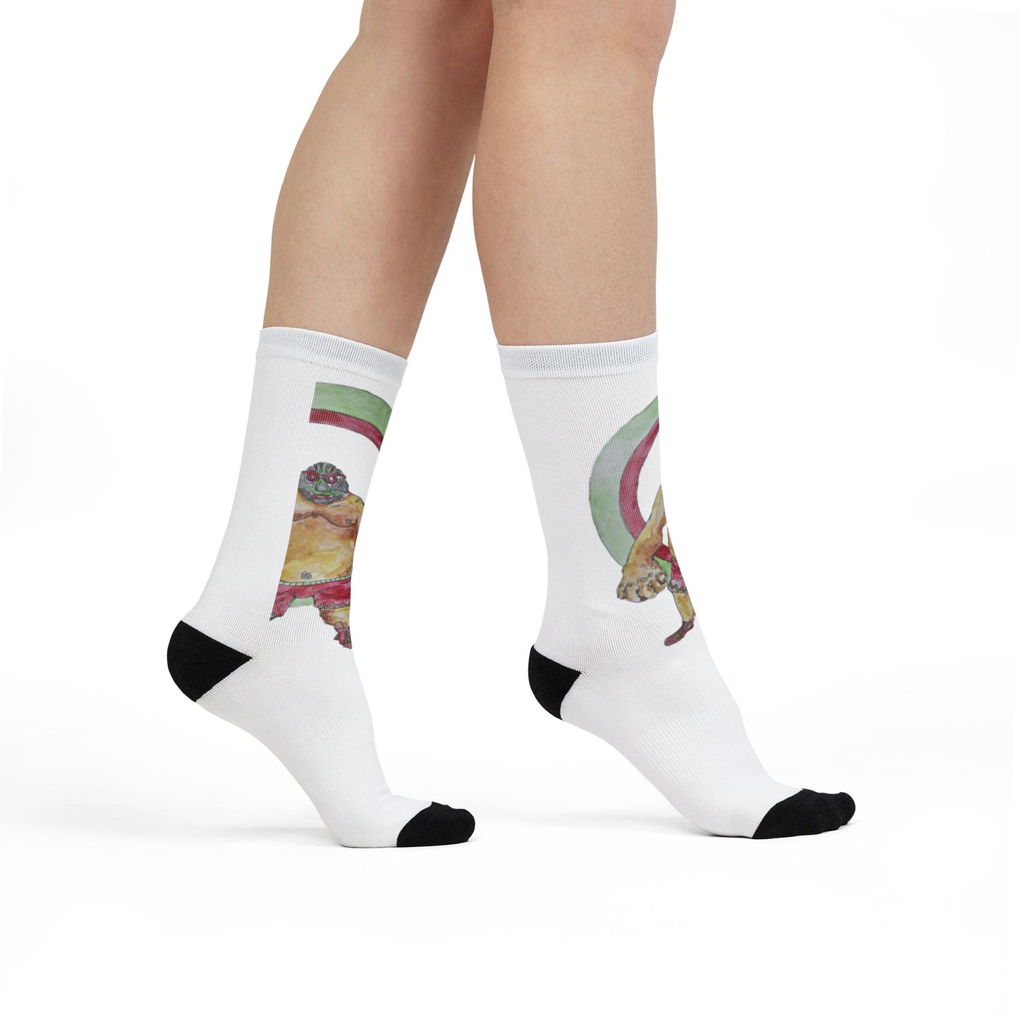 Fun and Quirky Sublimation Crew Socks - Unique Gift, Novelty Socks, Casual Fashion, Funny Accessories, Walk in Style!