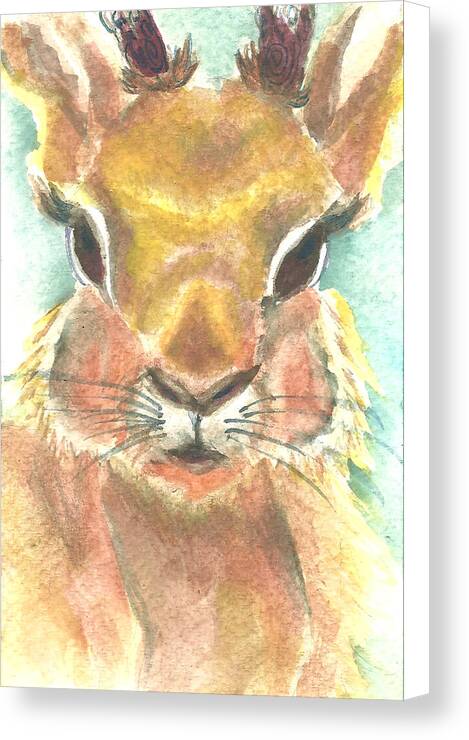 Jackalope Texas Tough - Canvas Print
