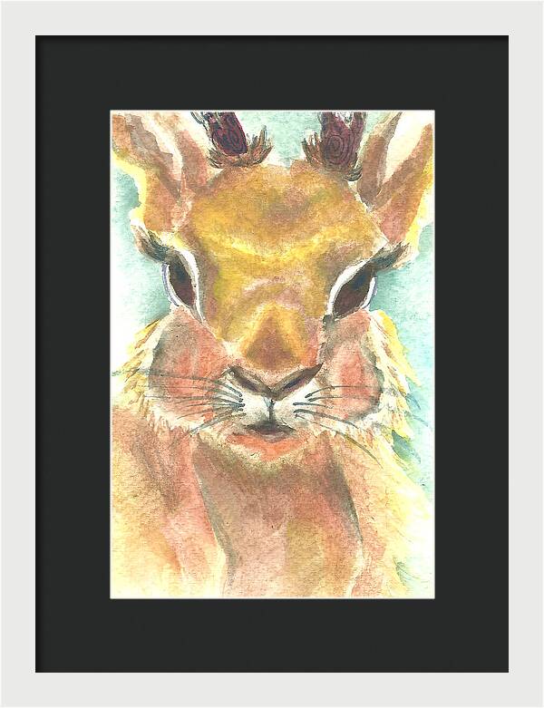 Jackalope Texas Tough - Framed Print