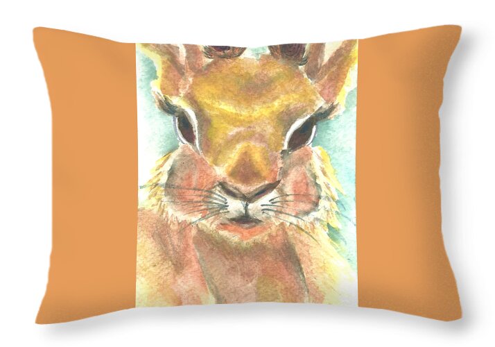 Jackalope Texas Tough - Throw Pillow