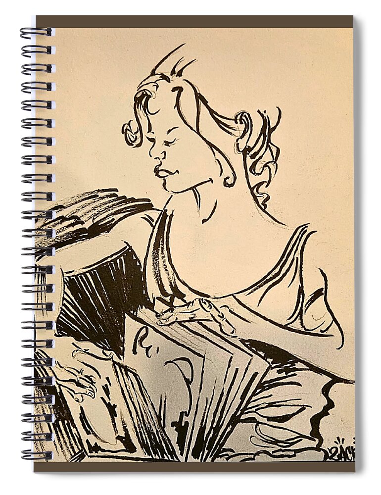 Digg'n in the crates - Spiral Notebook