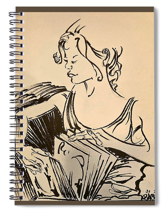 Digg'n in the crates - Spiral Notebook