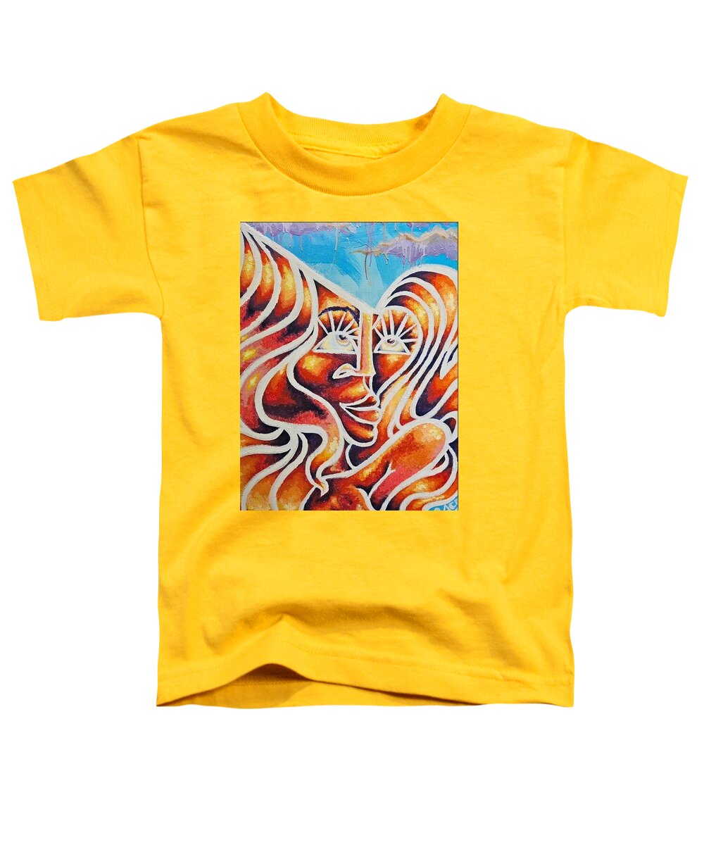 Sunset Angelique - Toddler T-Shirt