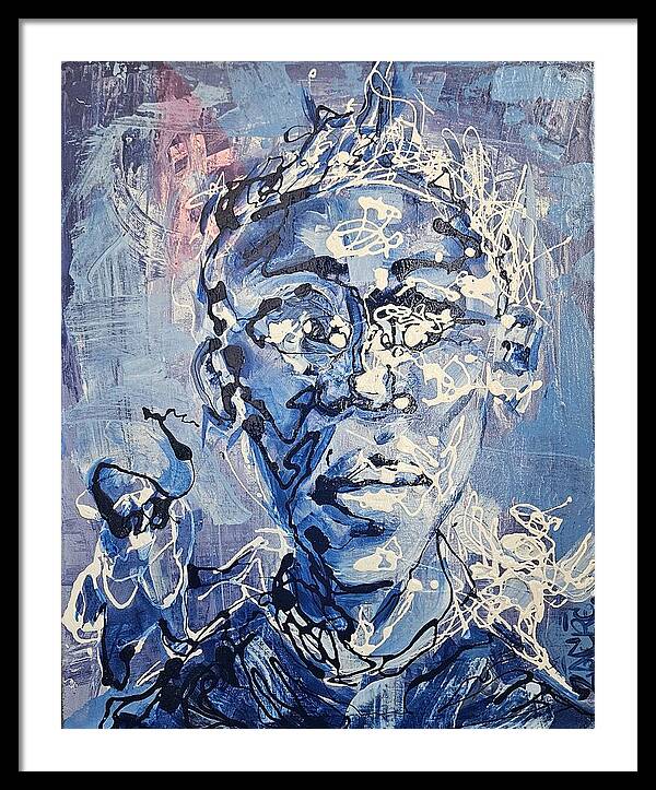 TRU Blue King's Decision - Framed Print