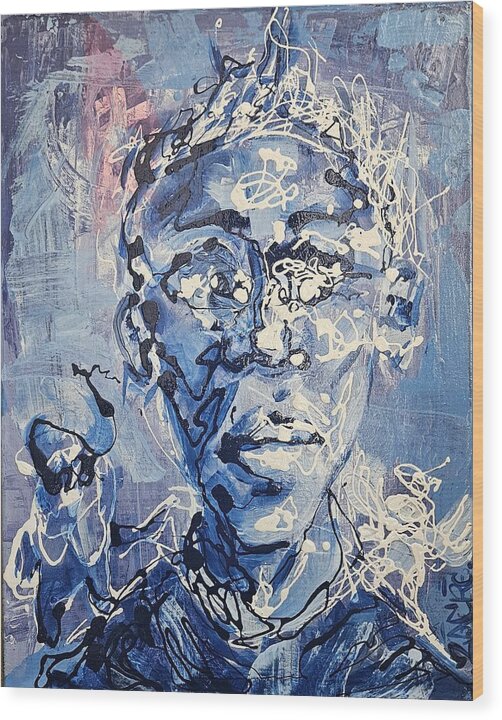 TRU Blue King's Decision - Wood Print