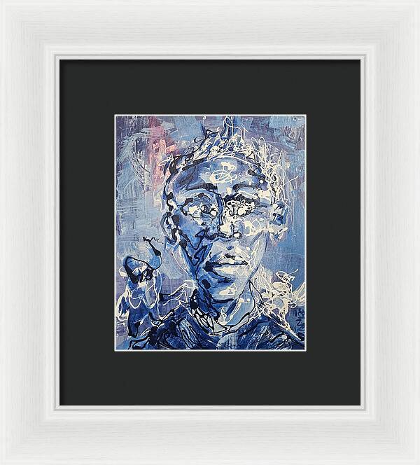 TRU Blue King's Decision - Framed Print