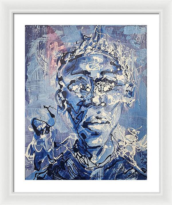 TRU Blue King's Decision - Framed Print