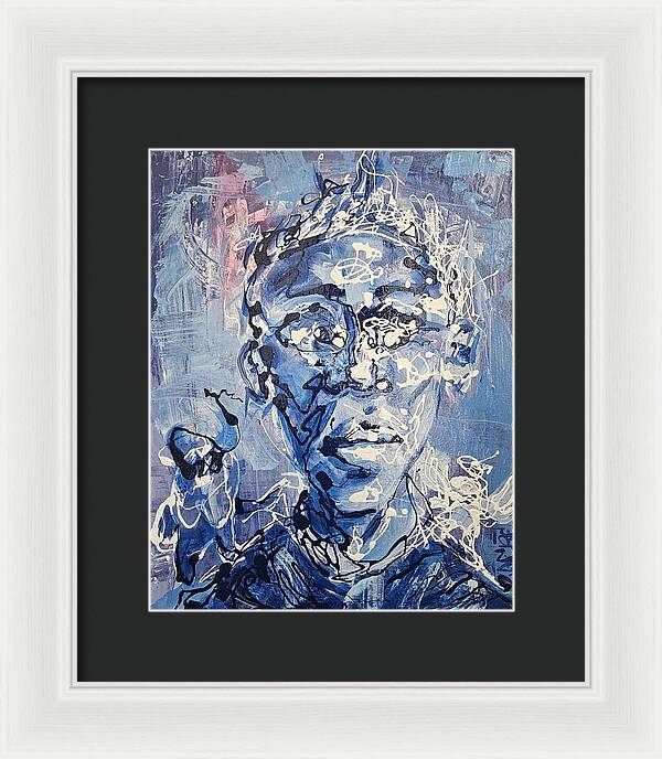 TRU Blue King's Decision - Framed Print