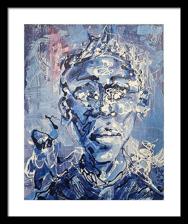 TRU Blue King's Decision - Framed Print