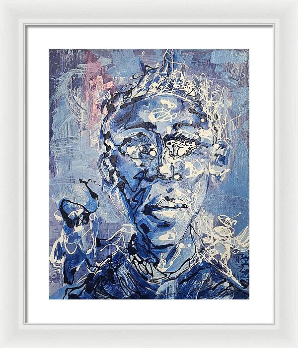 TRU Blue King's Decision - Framed Print