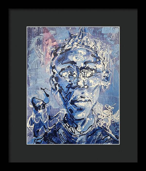 TRU Blue King's Decision - Framed Print