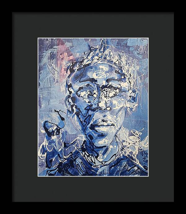 TRU Blue King's Decision - Framed Print