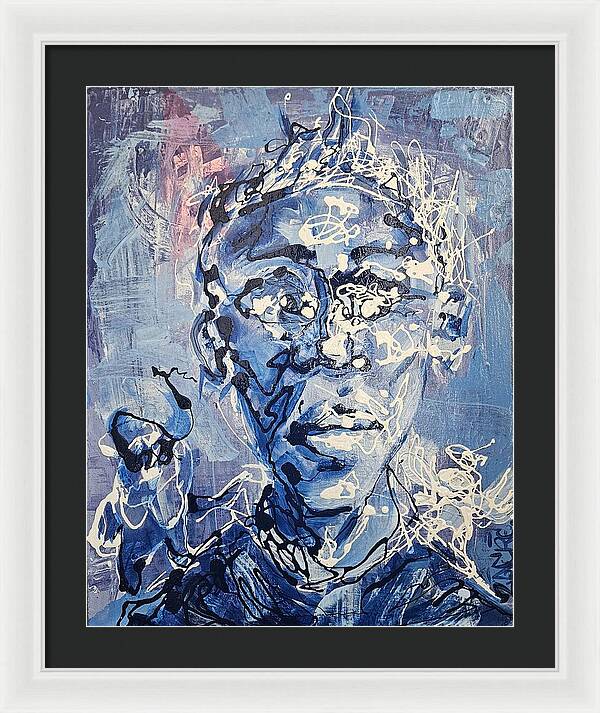 TRU Blue King's Decision - Framed Print