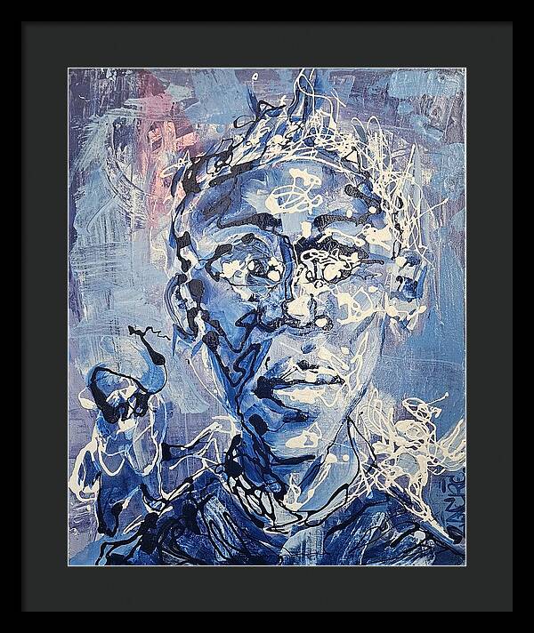 TRU Blue King's Decision - Framed Print