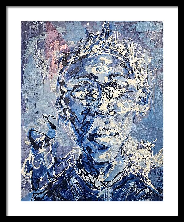 TRU Blue King's Decision - Framed Print