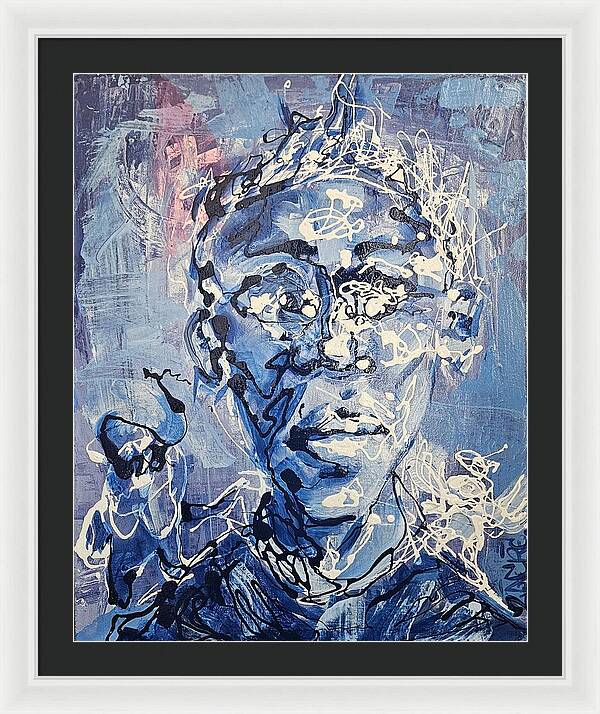 TRU Blue King's Decision - Framed Print