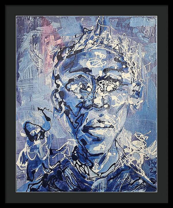 TRU Blue King's Decision - Framed Print