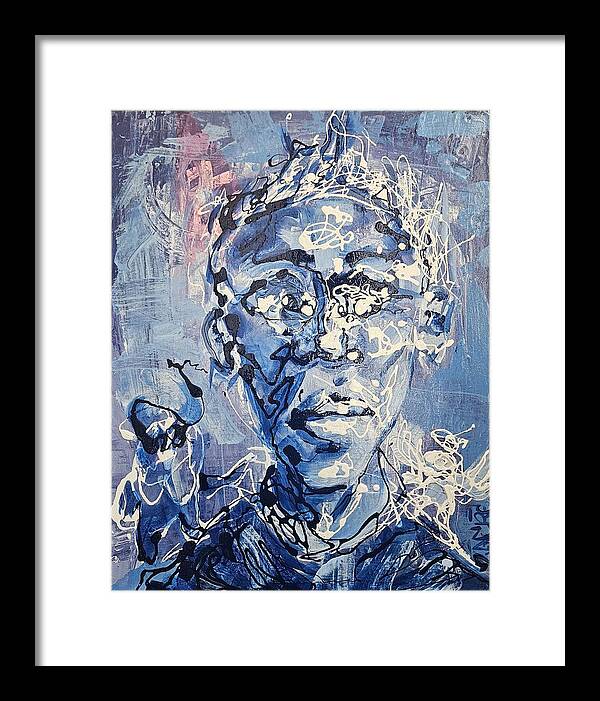 TRU Blue King's Decision - Framed Print