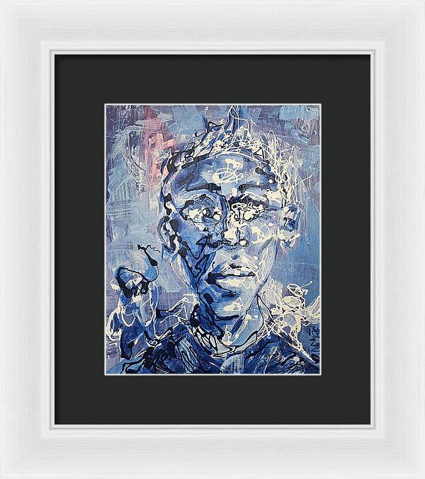 TRU Blue King's Decision - Framed Print