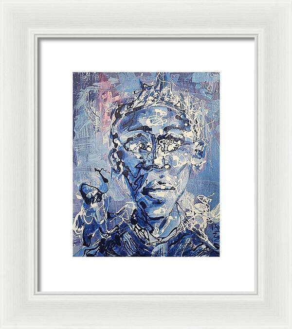 TRU Blue King's Decision - Framed Print
