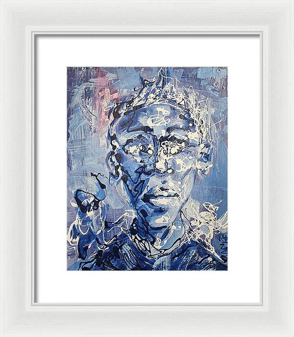 TRU Blue King's Decision - Framed Print