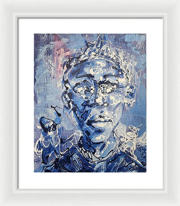 TRU Blue King's Decision - Framed Print