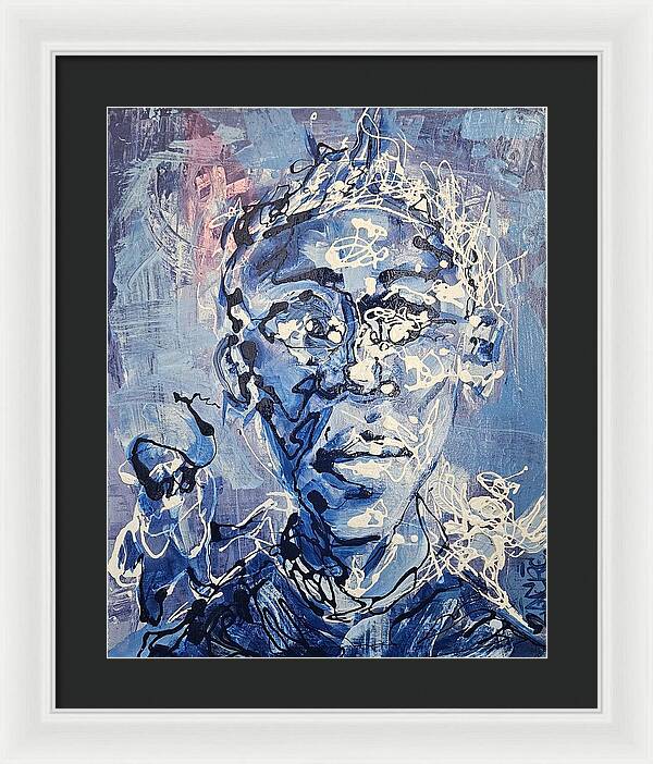 TRU Blue King's Decision - Framed Print