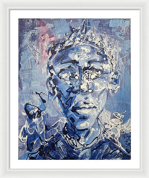 TRU Blue King's Decision - Framed Print