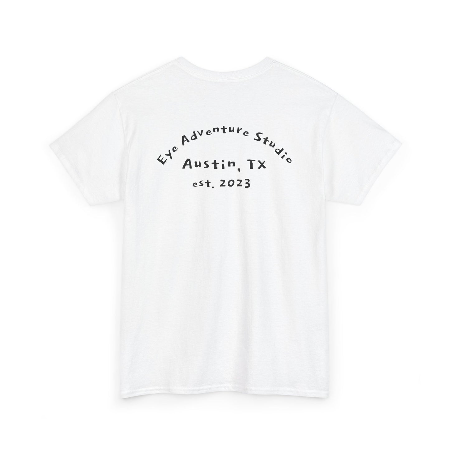 Camden Queen Amy W. Portrait Art Tee — Watercolor Painted Amy W. Hand-Drawn Tattooed Woman Graphic T-Shirt