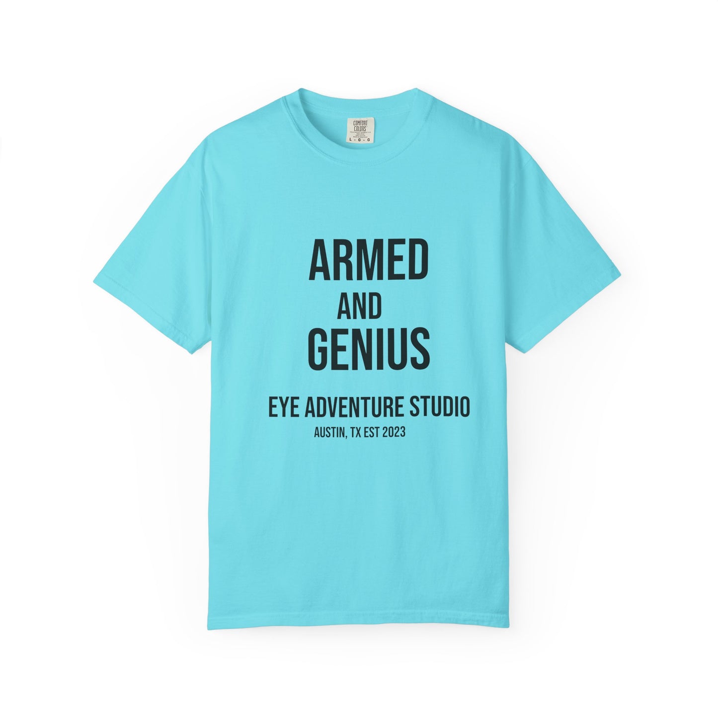 Ocean Genius Octopus Unisex Garment-Dyed T-shirt