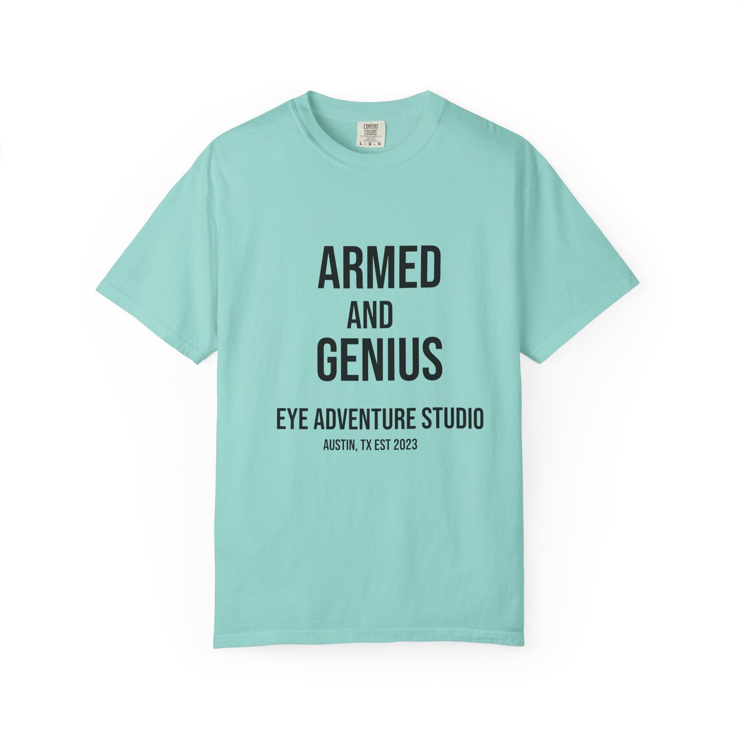 Ocean Genius Octopus Unisex Garment-Dyed T-shirt