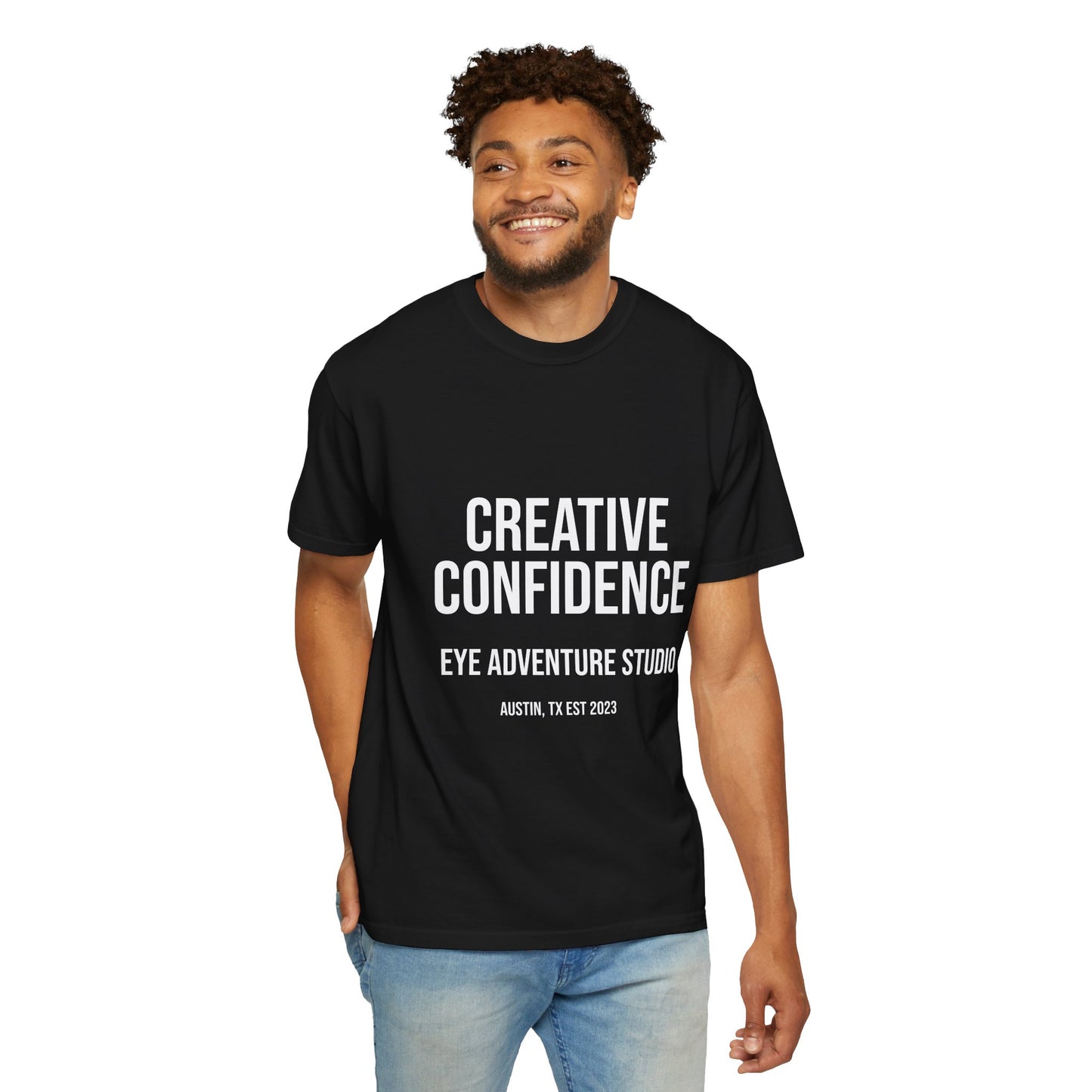Creative Confidence - DOOM Unisex Garment-Dyed T-shirt