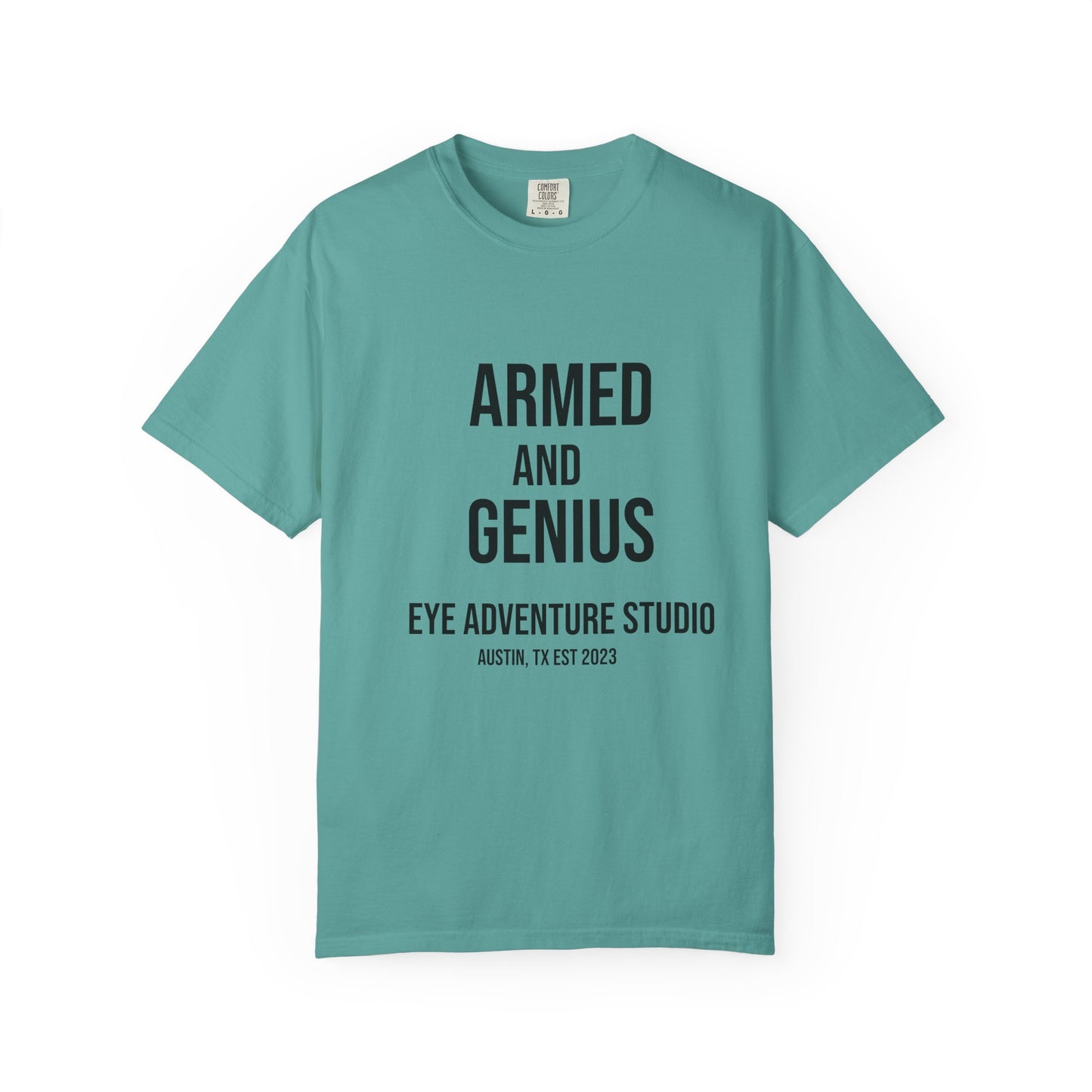 Ocean Genius Octopus Unisex Garment-Dyed T-shirt