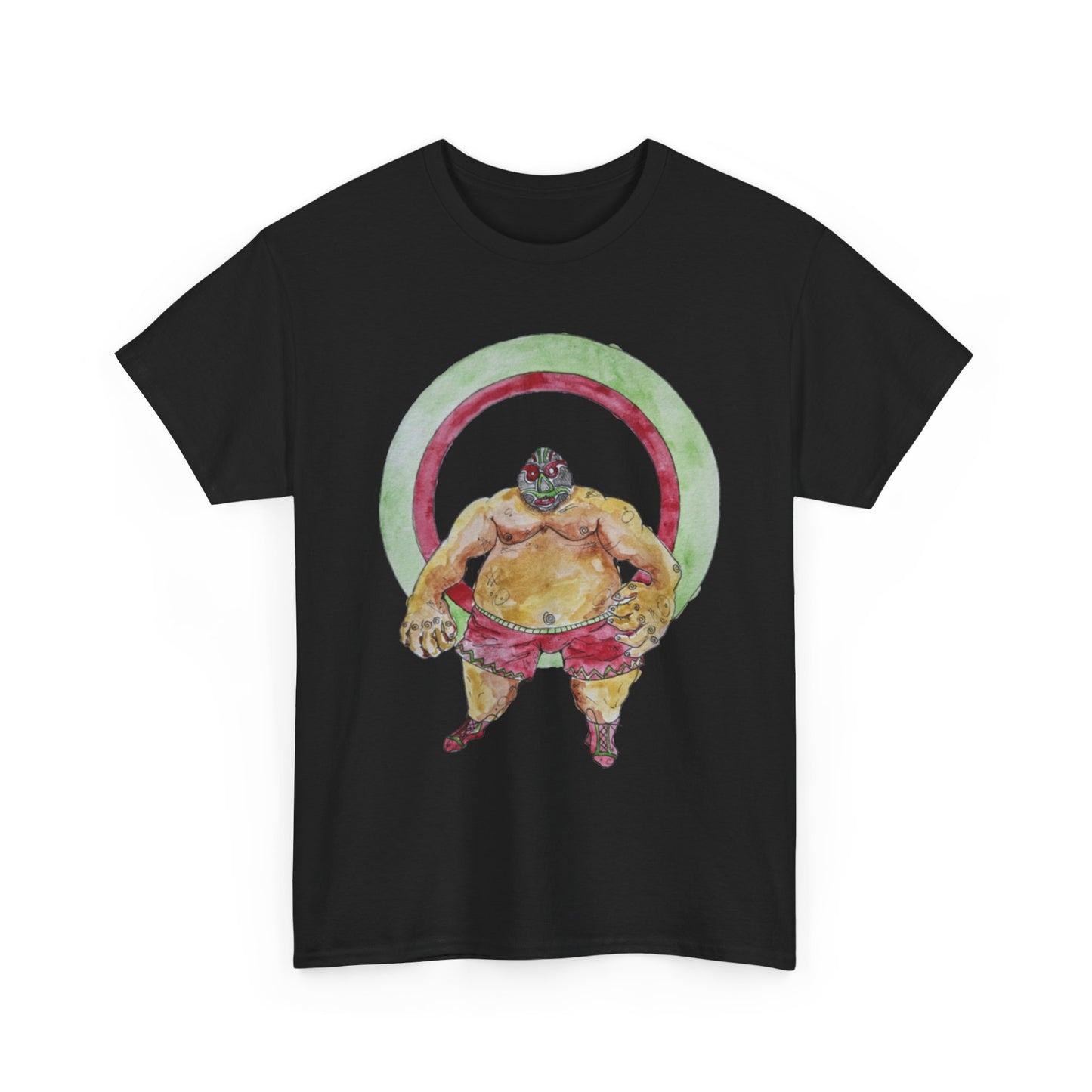 Sumo Spirit Tee - Playful Unisex Cotton Shirt, Fun Graphic Tee, Summer Casual Wear, Gift for Sumo Fans, Unique Art T-Shirt